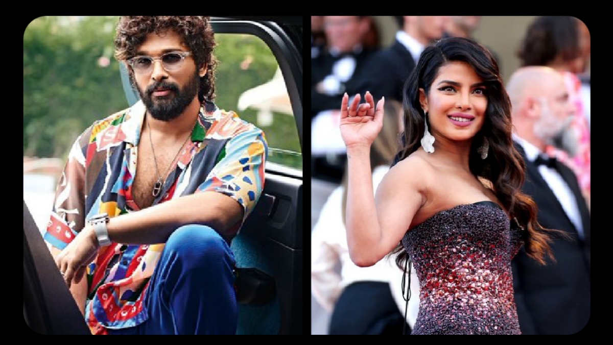 Priyanka Chopra and Allu Arjun